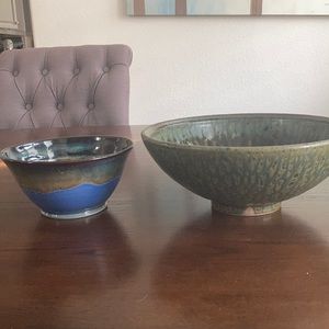 One of a Kind Handcrafted Pottery Bowls